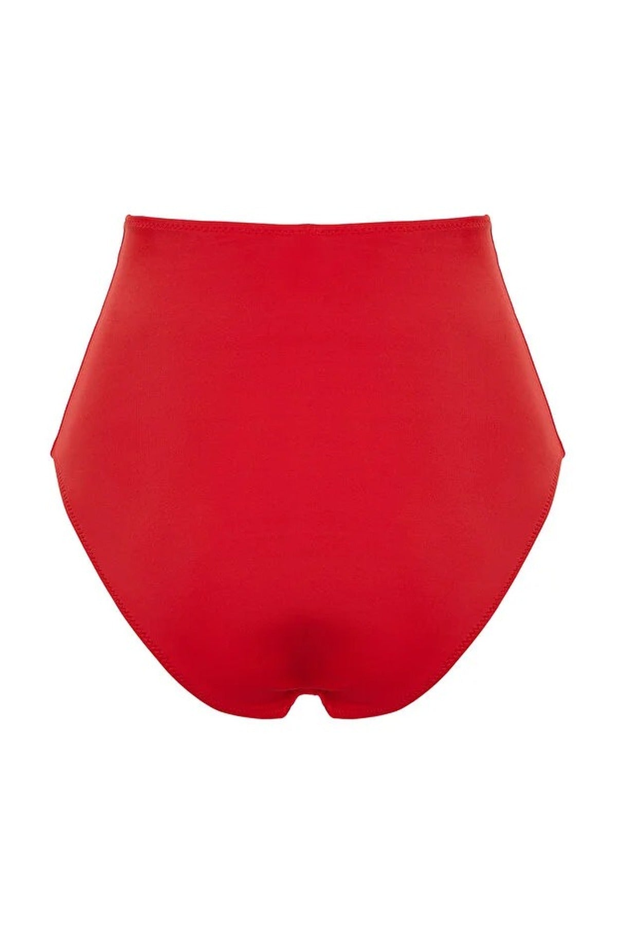 Regular High Waist Bikini Bottom with Accessories