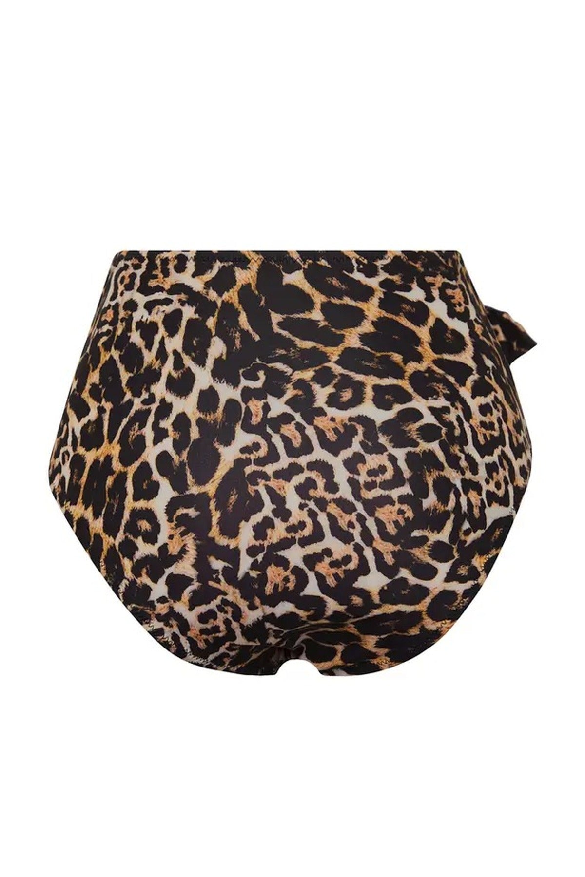Tie-Up Hipster High-Waisted Bikini Bottom