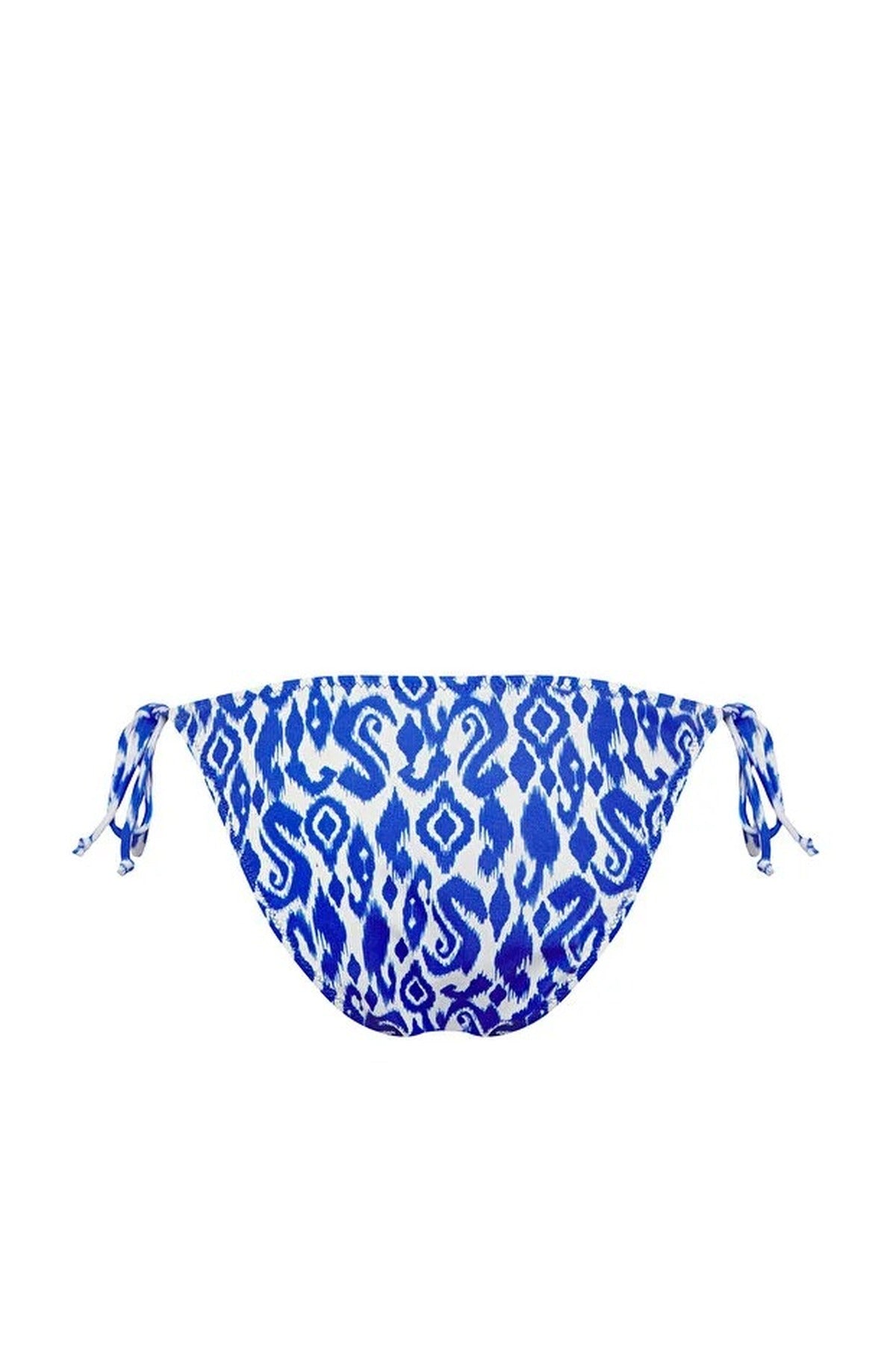 Ethnic Patterned Regular Waist Bikini Bottom