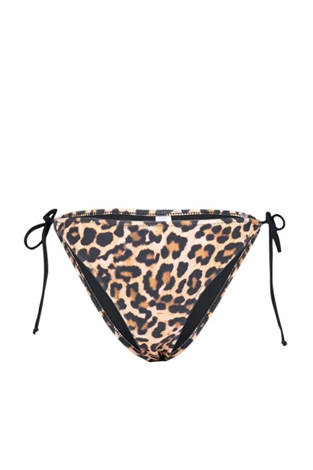Leopard Print Regular Waist Bikini Bottom