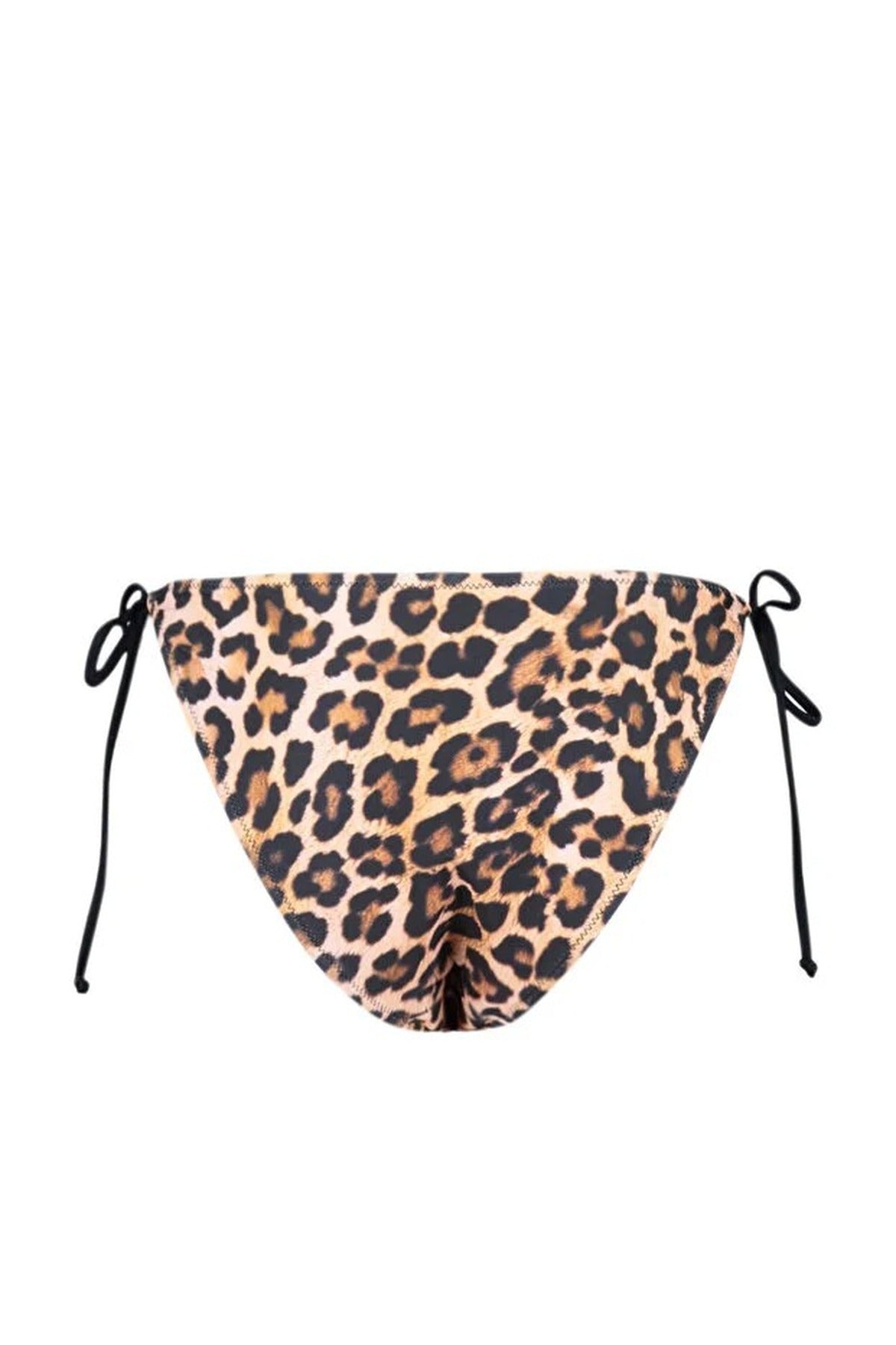 Leopard Print Regular Waist Bikini Bottom