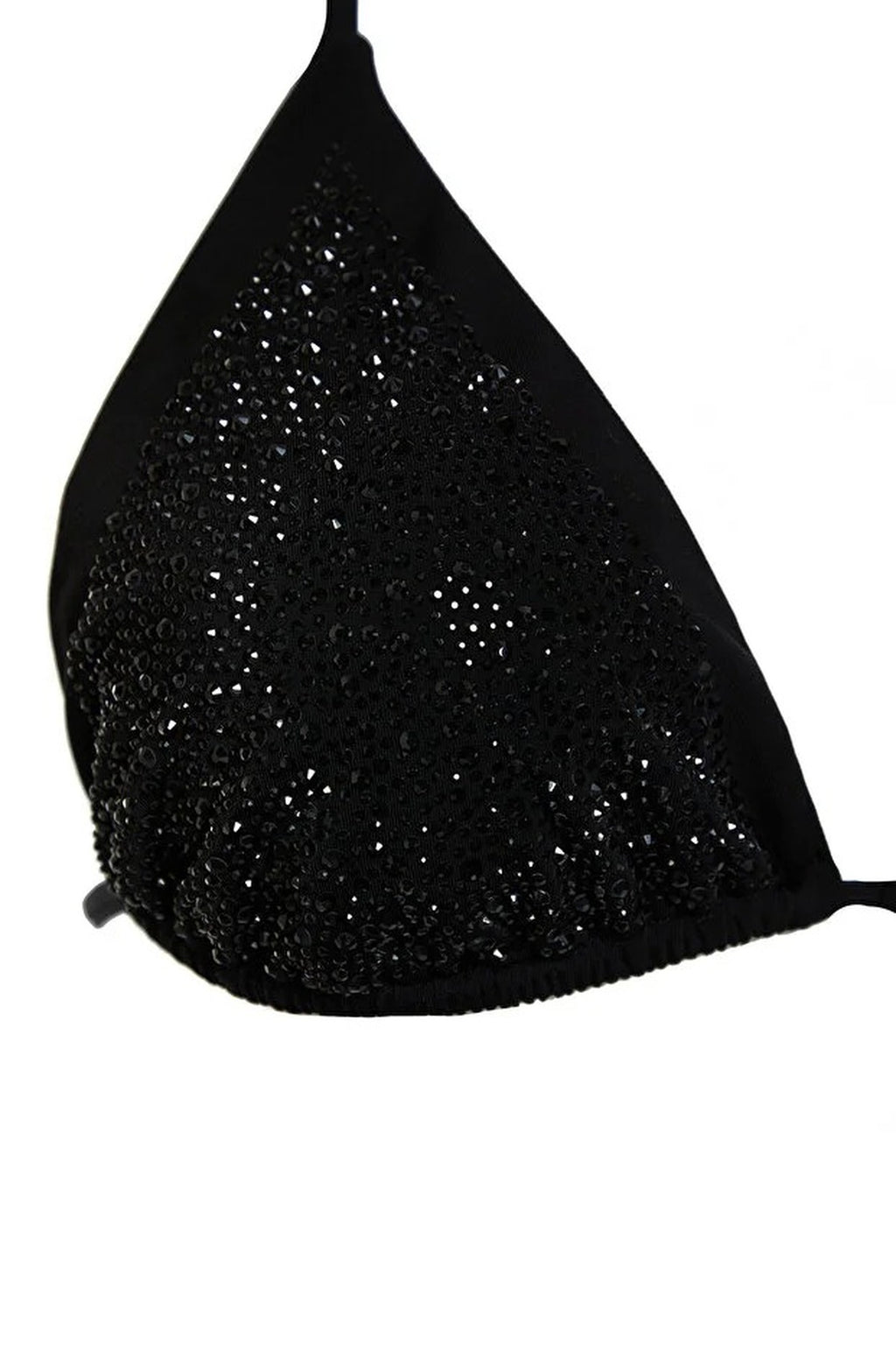 Stone Print Triangle Covered Brazilian Regular Waist Bikini Set