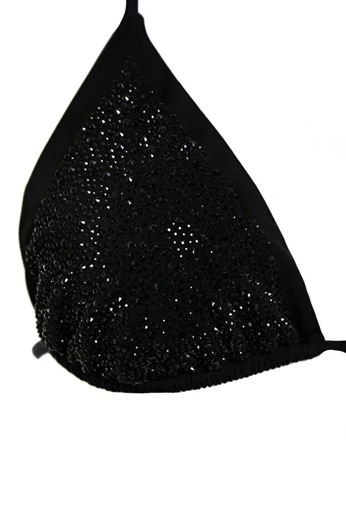 Stone Print Triangle Covered Brazilian Regular Waist Bikini Set