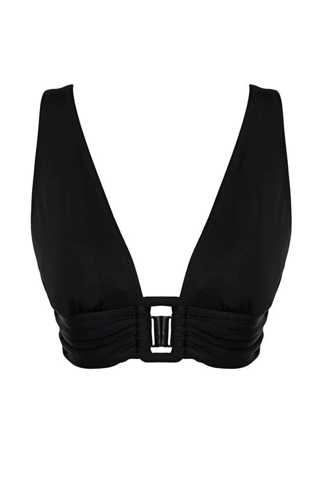 Triangle-Shaped Bikini Top with Accessories