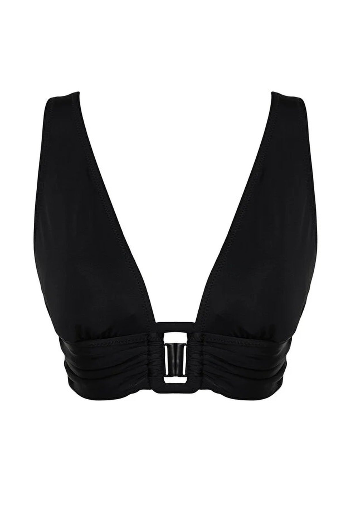 Triangle-Shaped Bikini Top with Accessories
