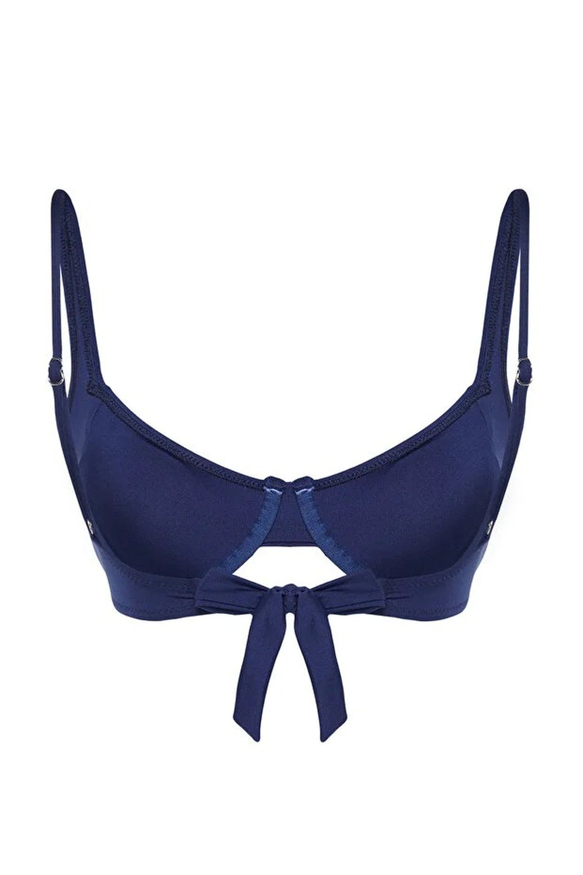 Ethnic Patterned Balconette Padded Bikini Top