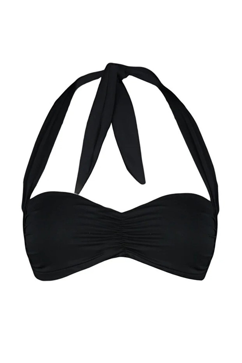Ruched Bralette Covered Bikini Top