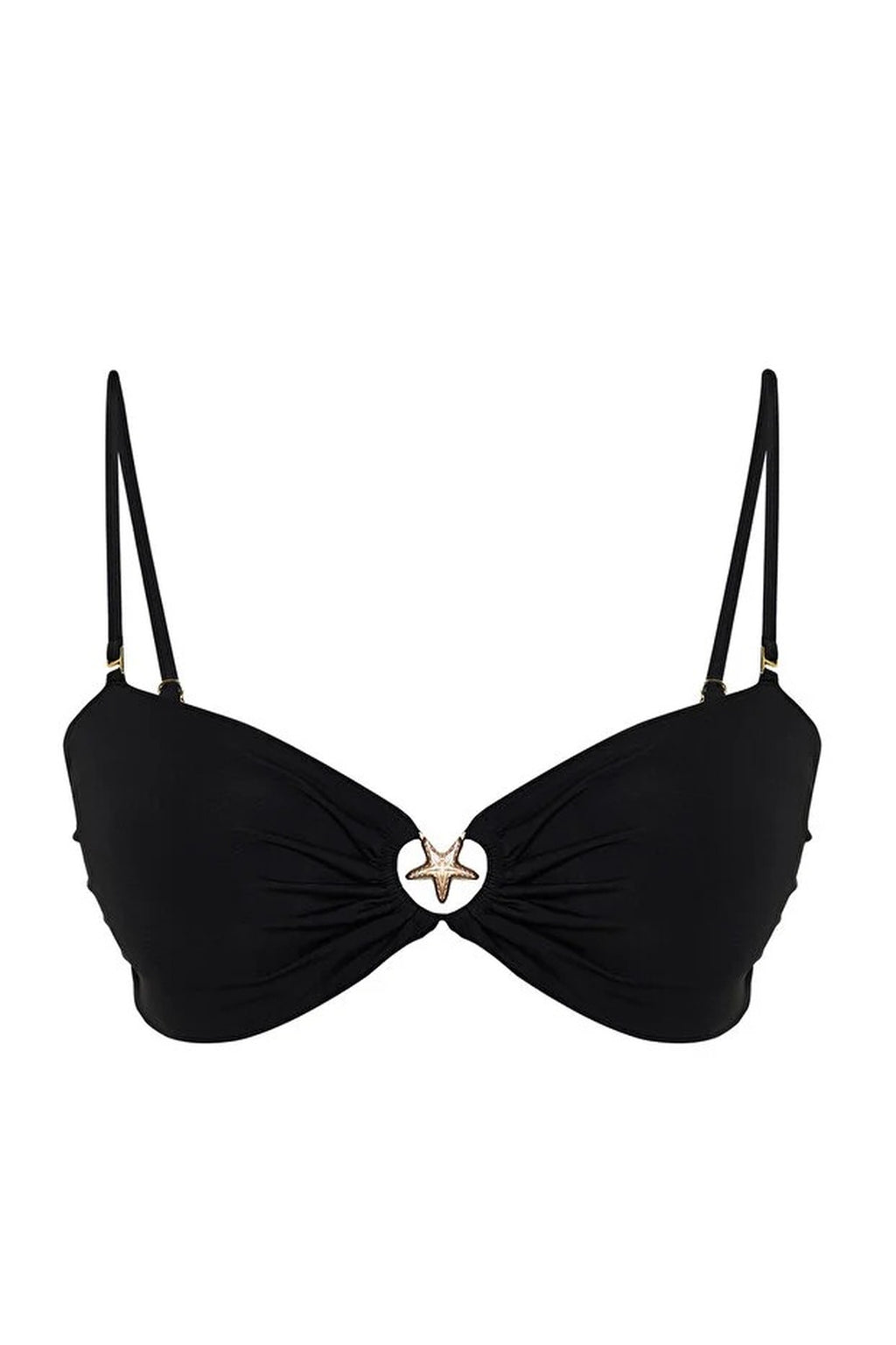 Strapless Covered Bikini Top with Accessories