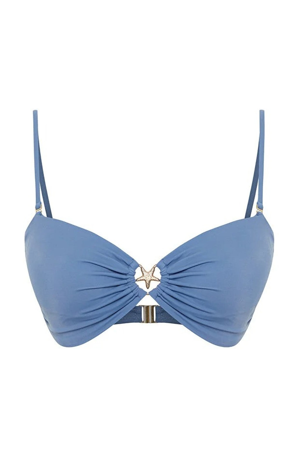 Strapless Covered Bikini Top with Accessories