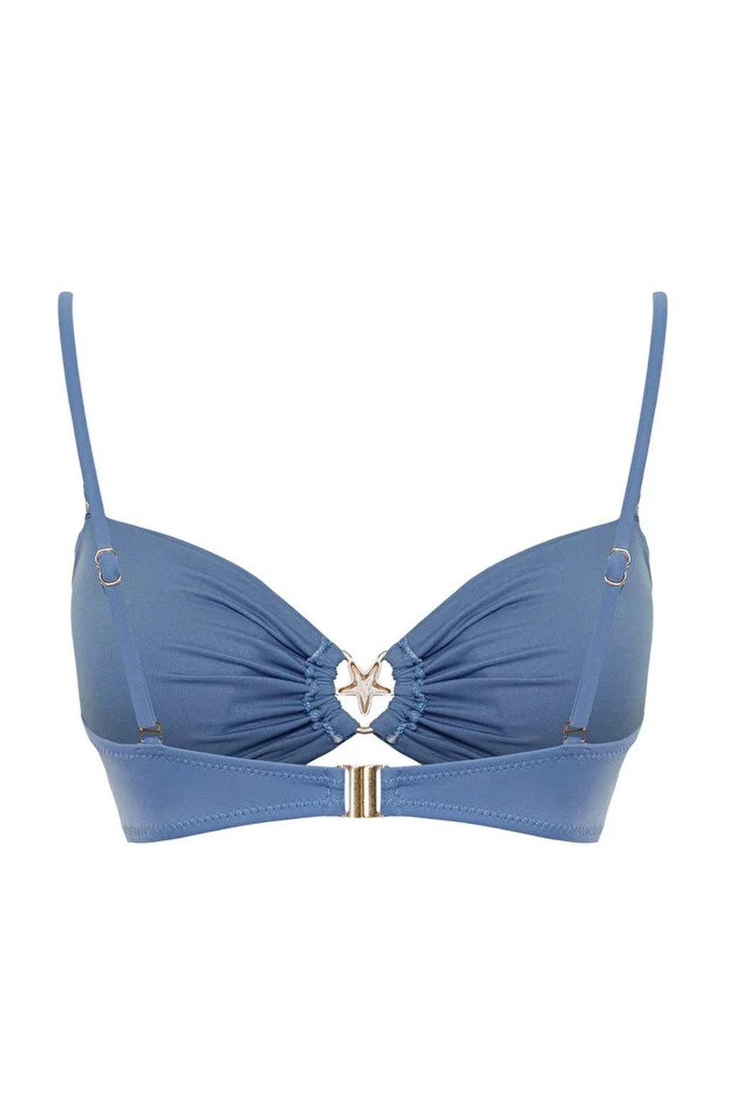 Strapless Covered Bikini Top with Accessories