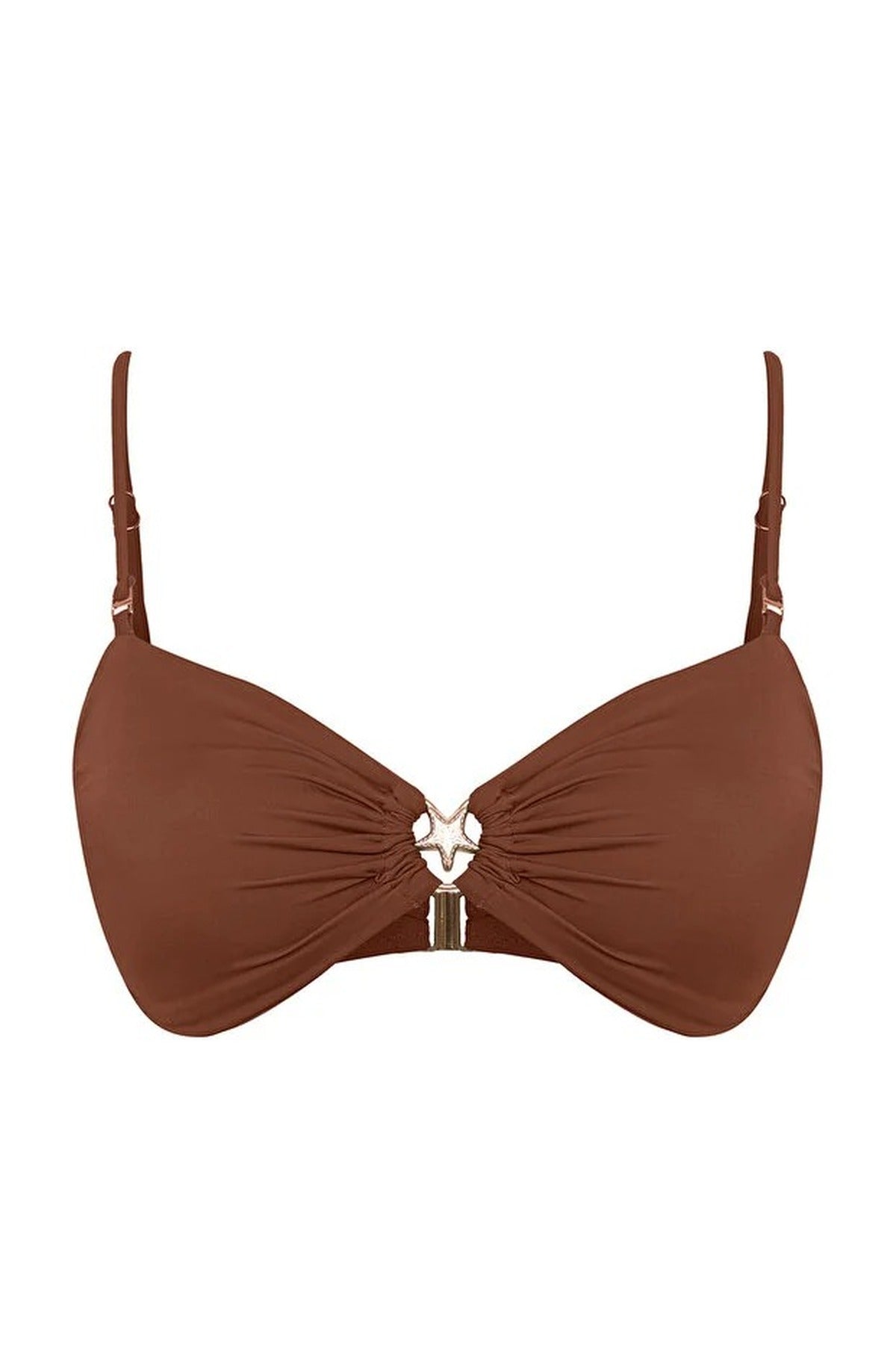 Strapless Covered Bikini Top with Accessories
