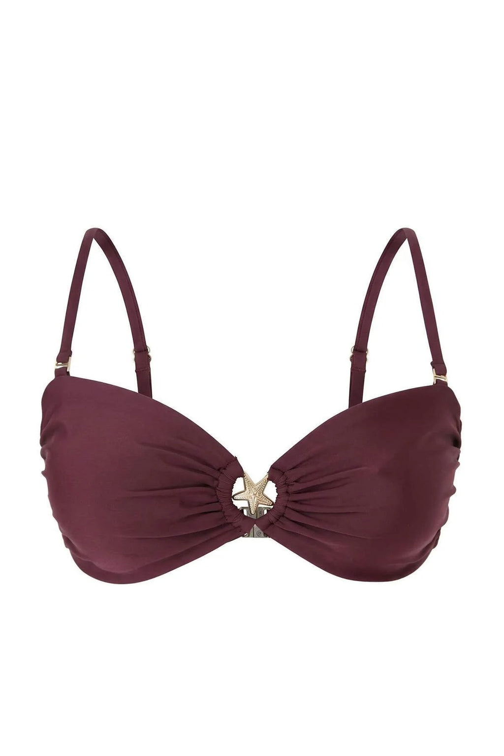 Strapless Covered Bikini Top with Accessories