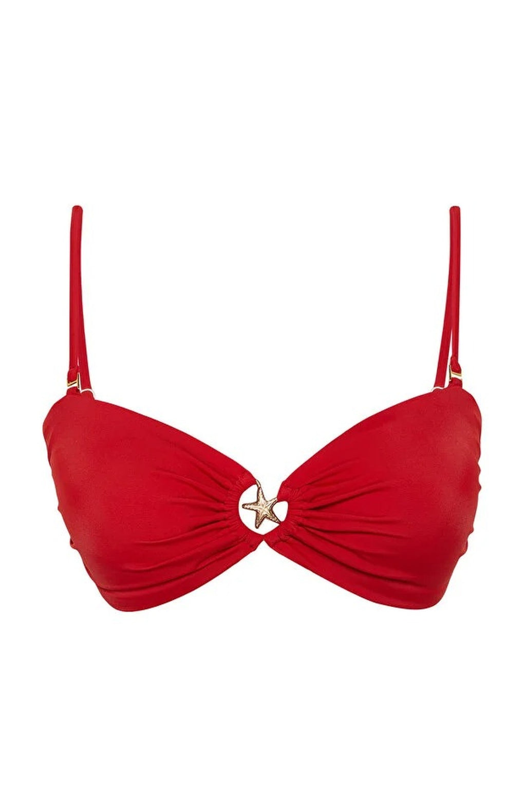 Strapless Covered Bikini Top with Accessories