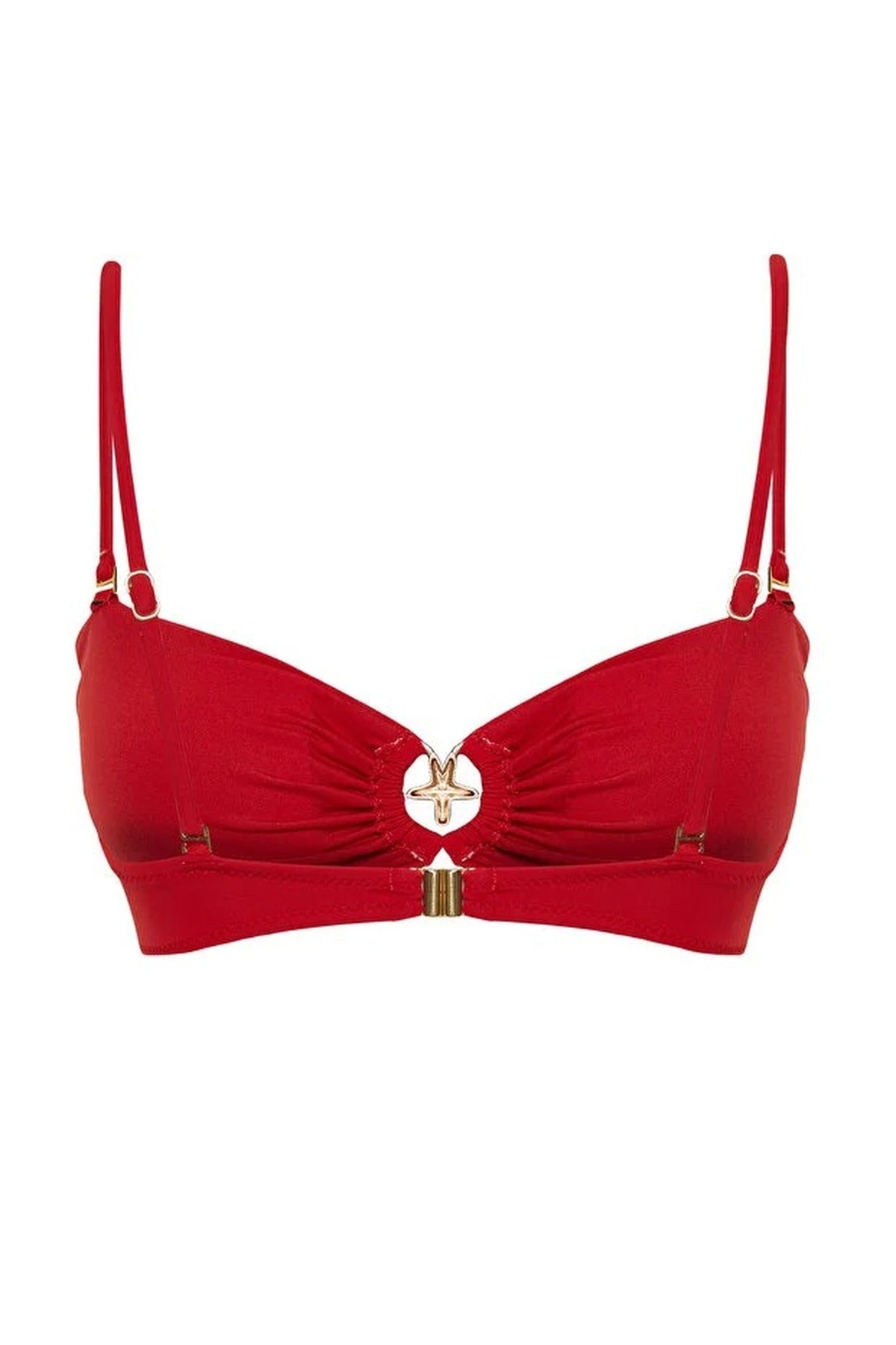Strapless Covered Bikini Top with Accessories
