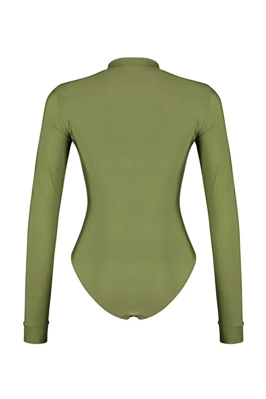 Quick-Drying Fabric Zip-Up Surfer-Style Hipster Swimsuit