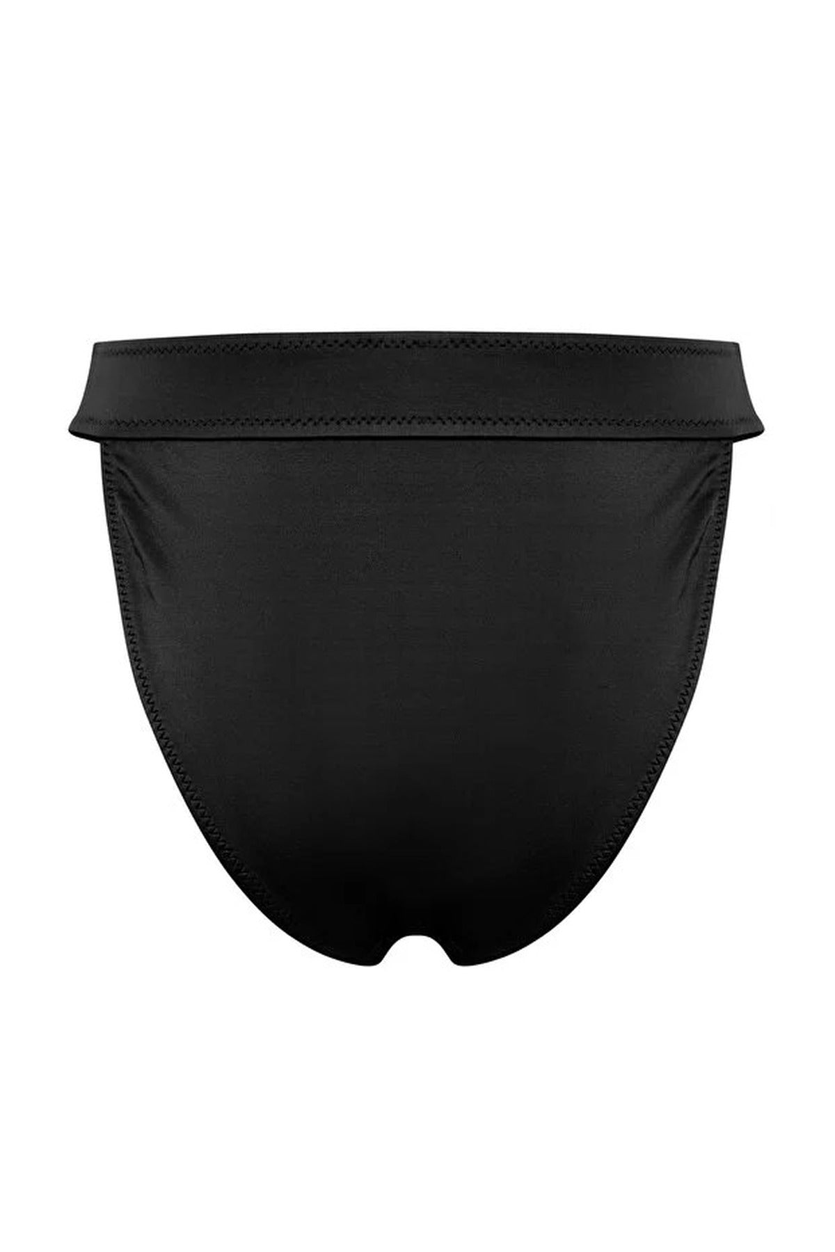 High-Waisted Bikini Bottom with Accessorie
