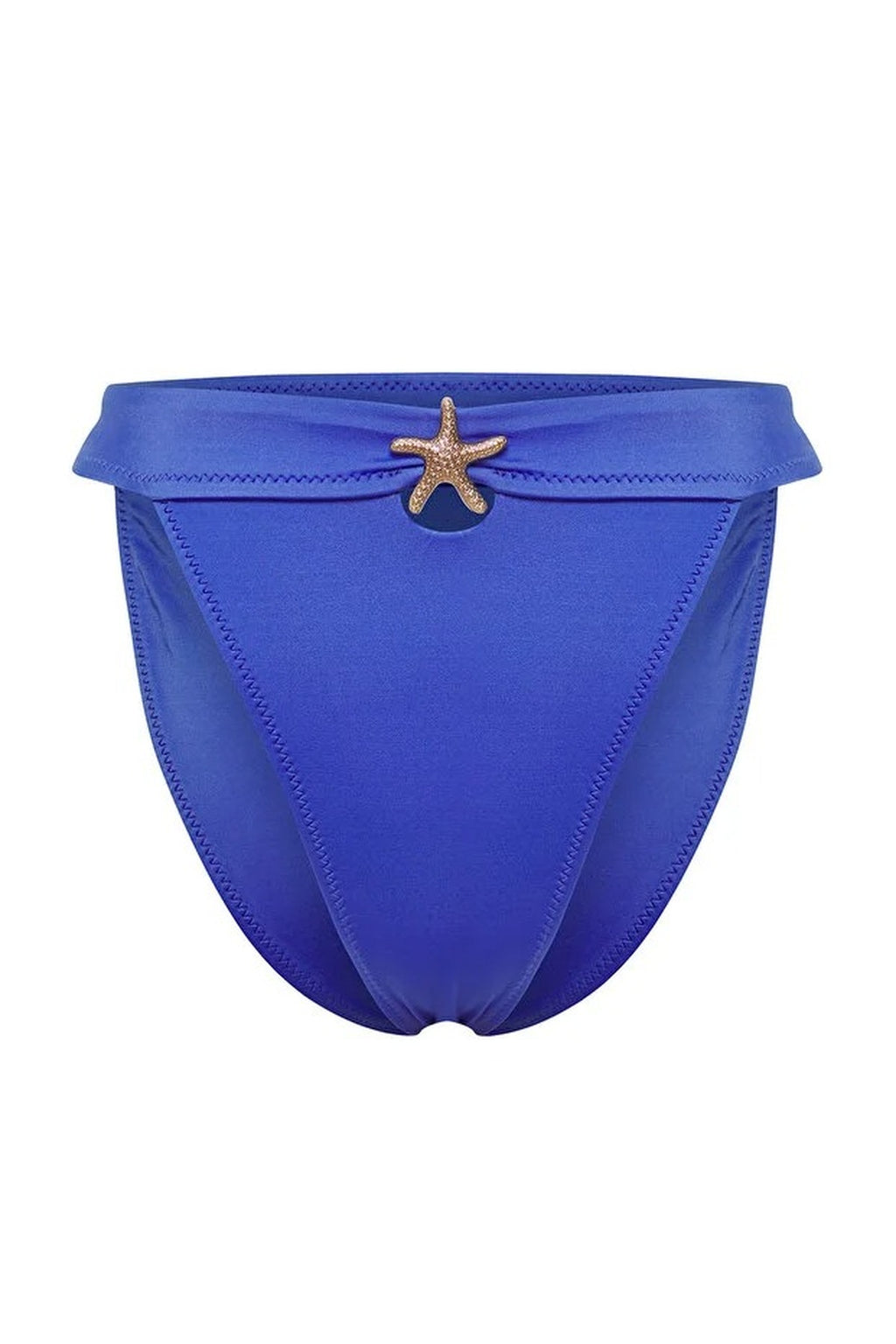 High-Waisted Bikini Bottom with Accessorie
