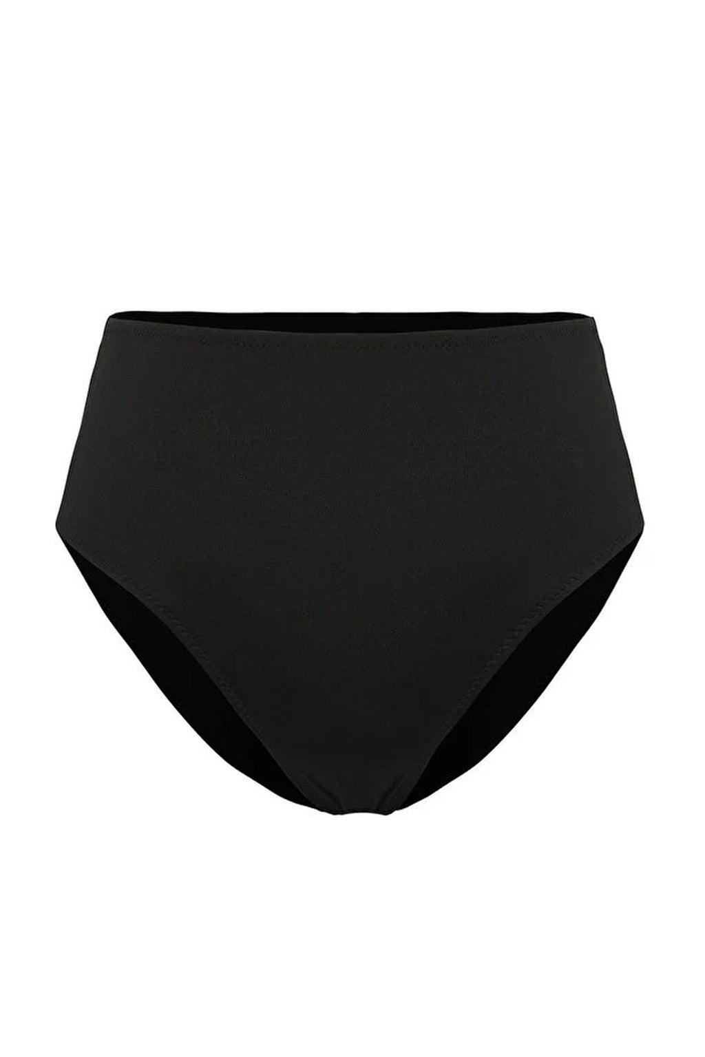High Waist Hipster Basic Bikini Bottom