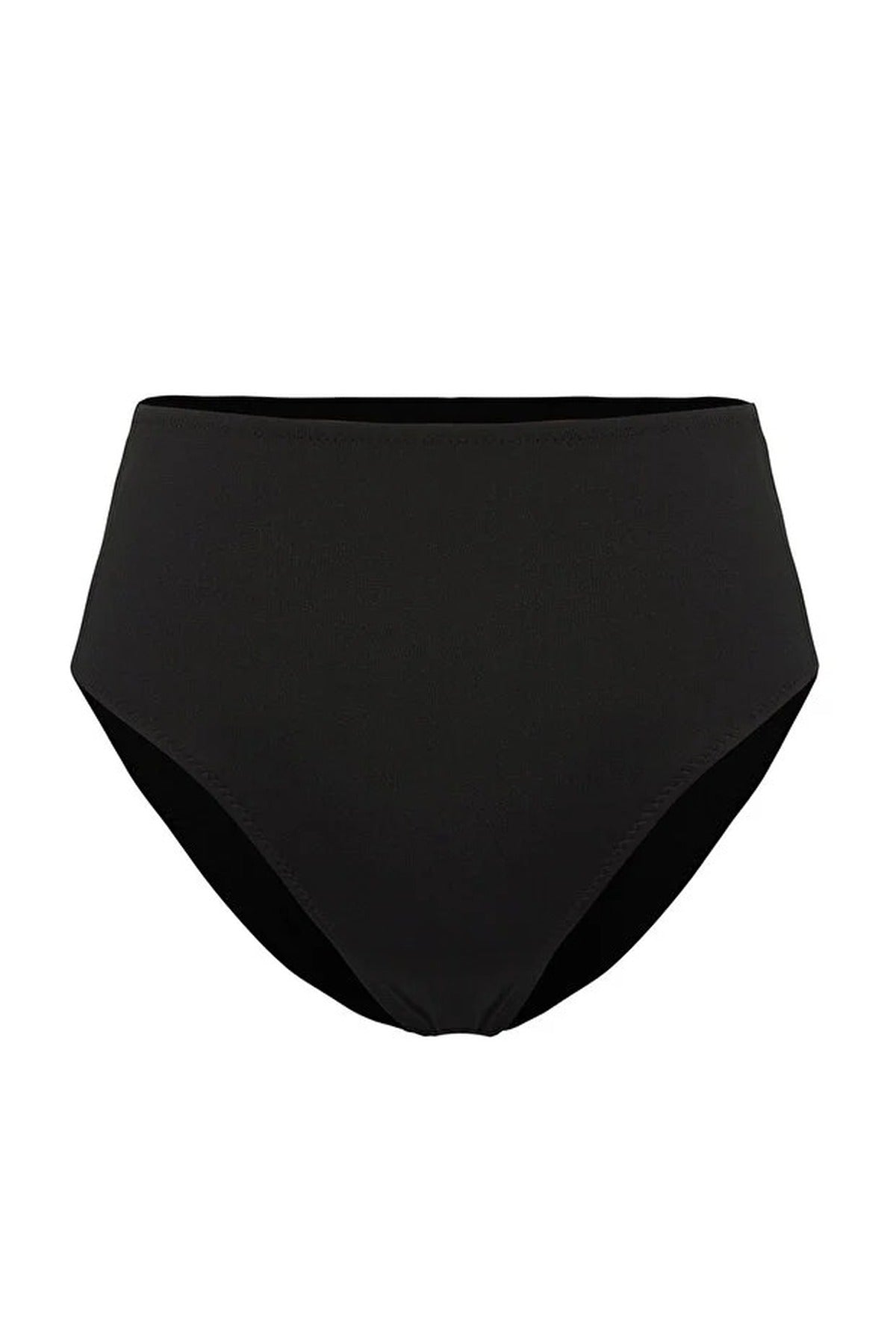 High Waist Hipster Basic Bikini Bottom