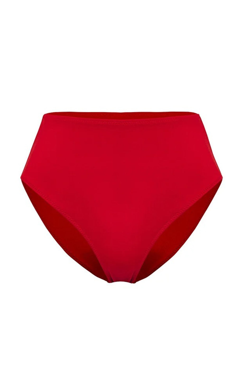 High Waist Hipster Basic Bikini Bottom