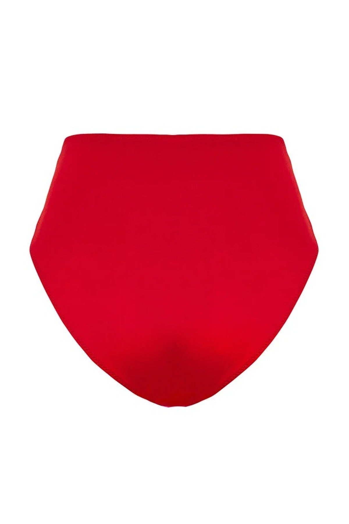 High Waist Hipster Basic Bikini Bottom