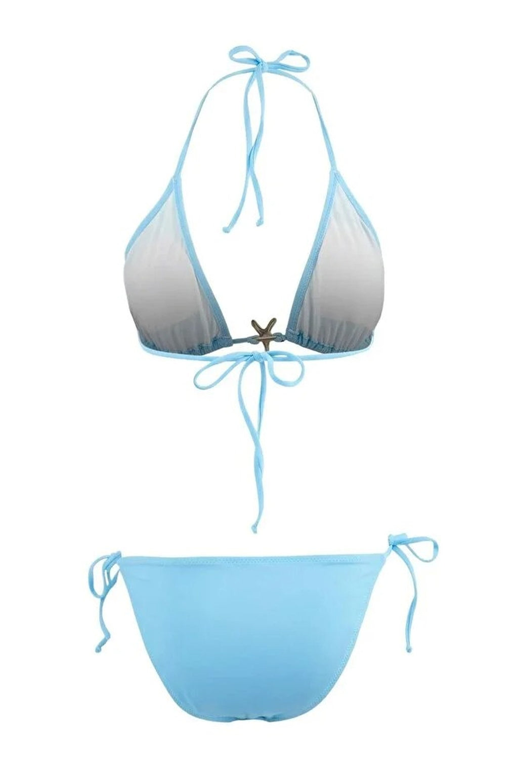 Triangle Covered Premium Star Accessory Regular Bikini Set