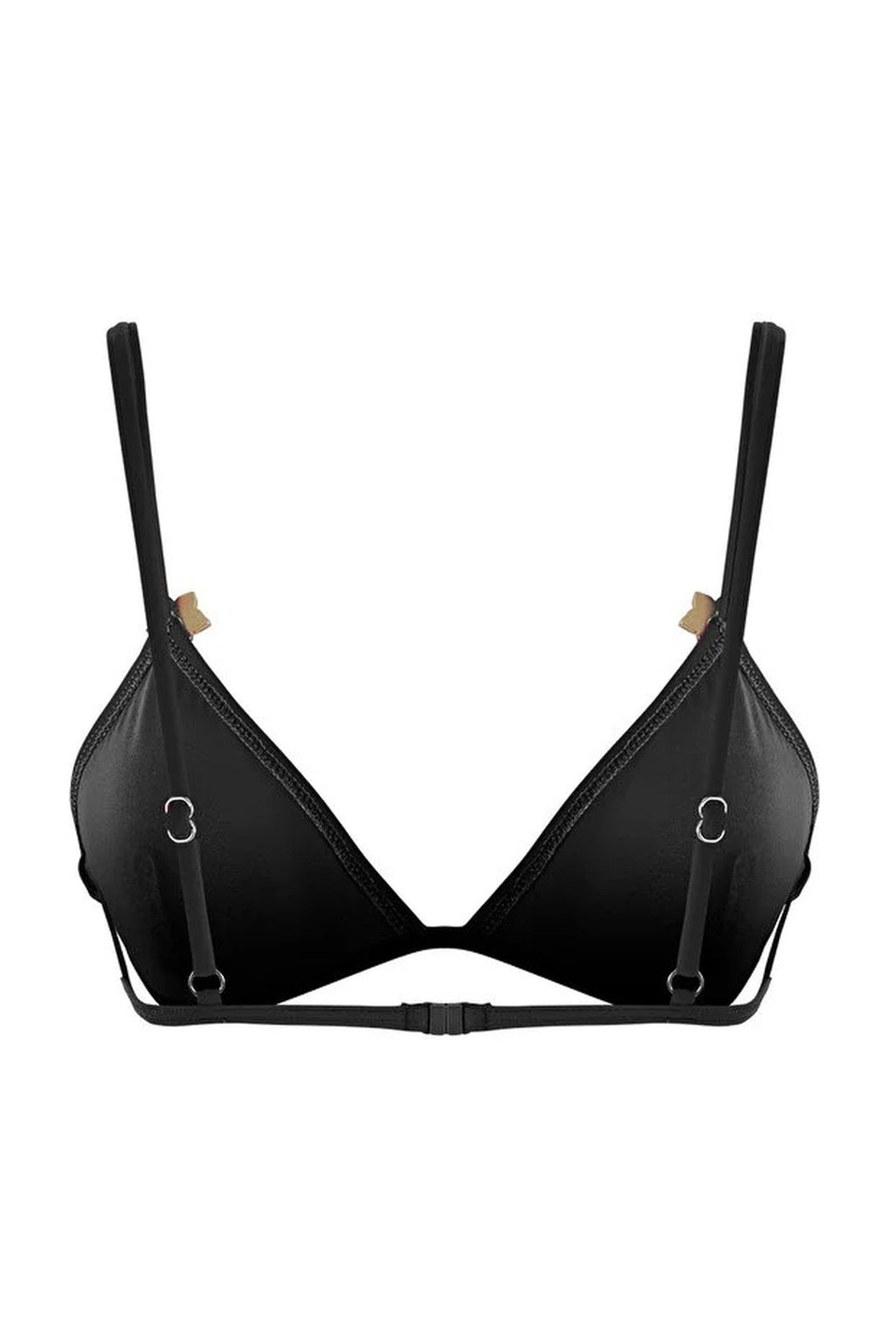 Triangle-Shaped Bikini Top with