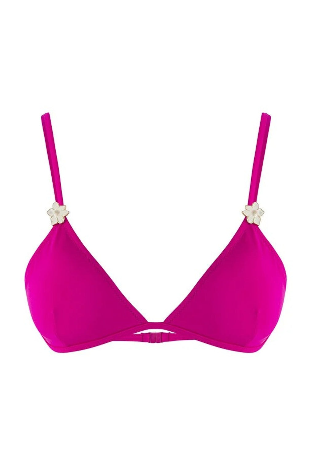 Triangle-Shaped Bikini Top with