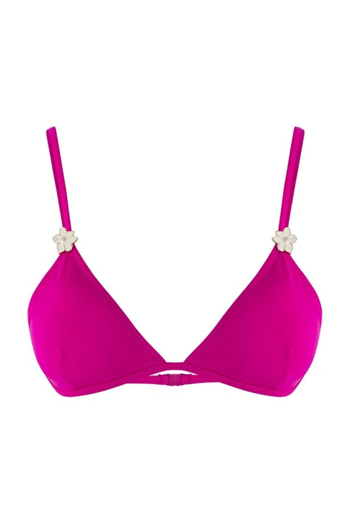 Triangle-Shaped Bikini Top with