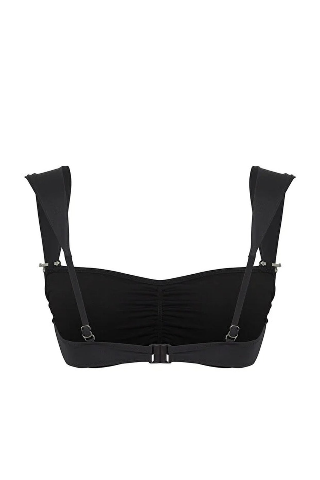 Bralette Covered Bikini Top with Accessories