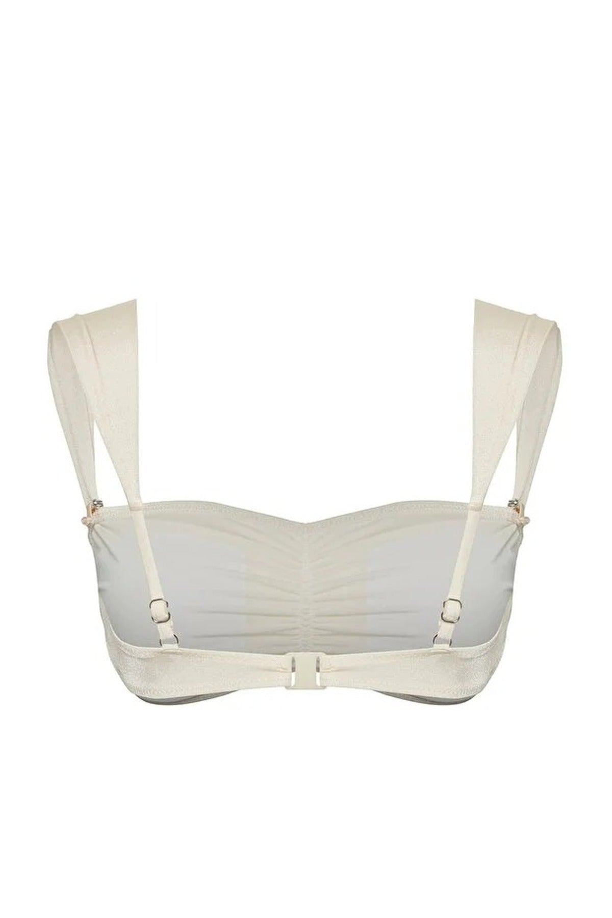 Bralette Covered Bikini Top with Accessories