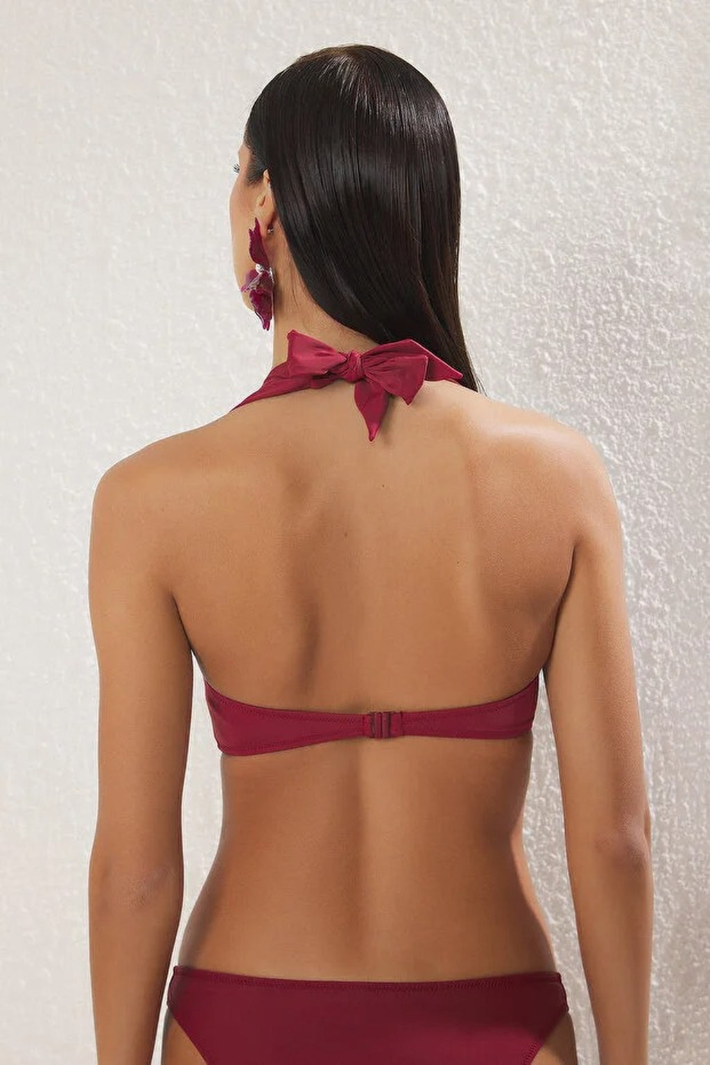 Strapless Covered Bikini Top