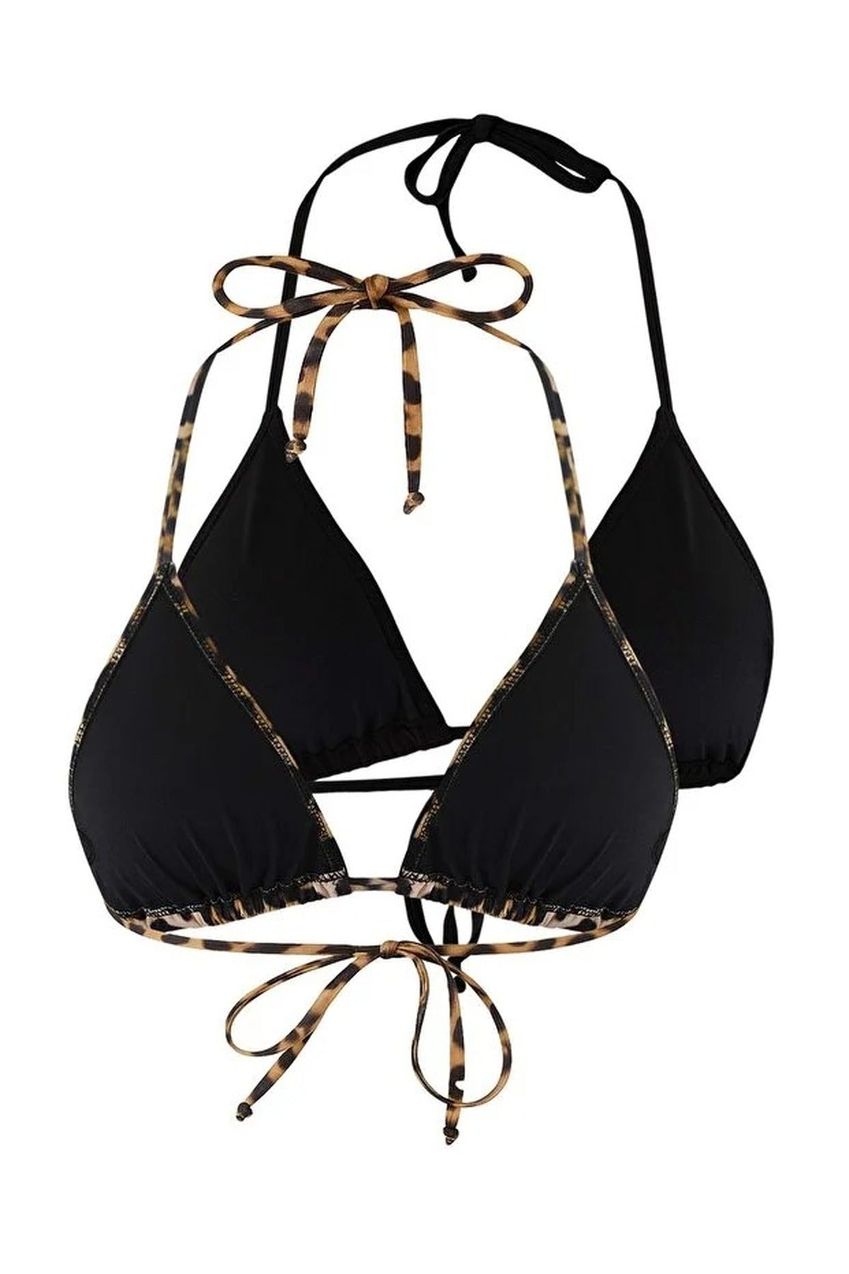 2-Piece Triangle Covered Bikini Top