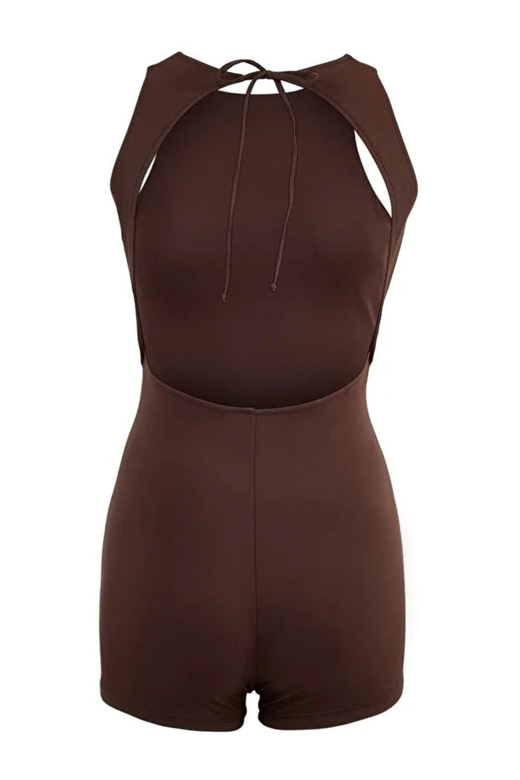 Surfer Style Regular Swim Shorts with Back Detail