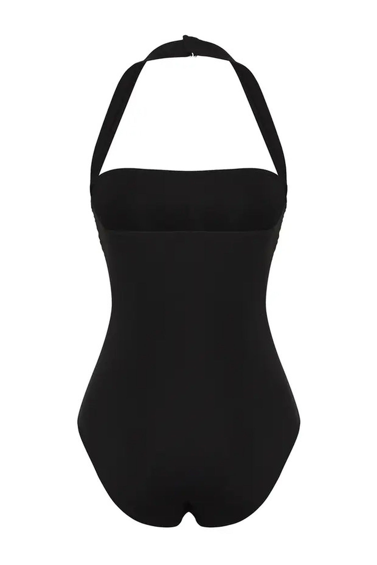 Shaping Square Neck Covered Hipster Swimsuit