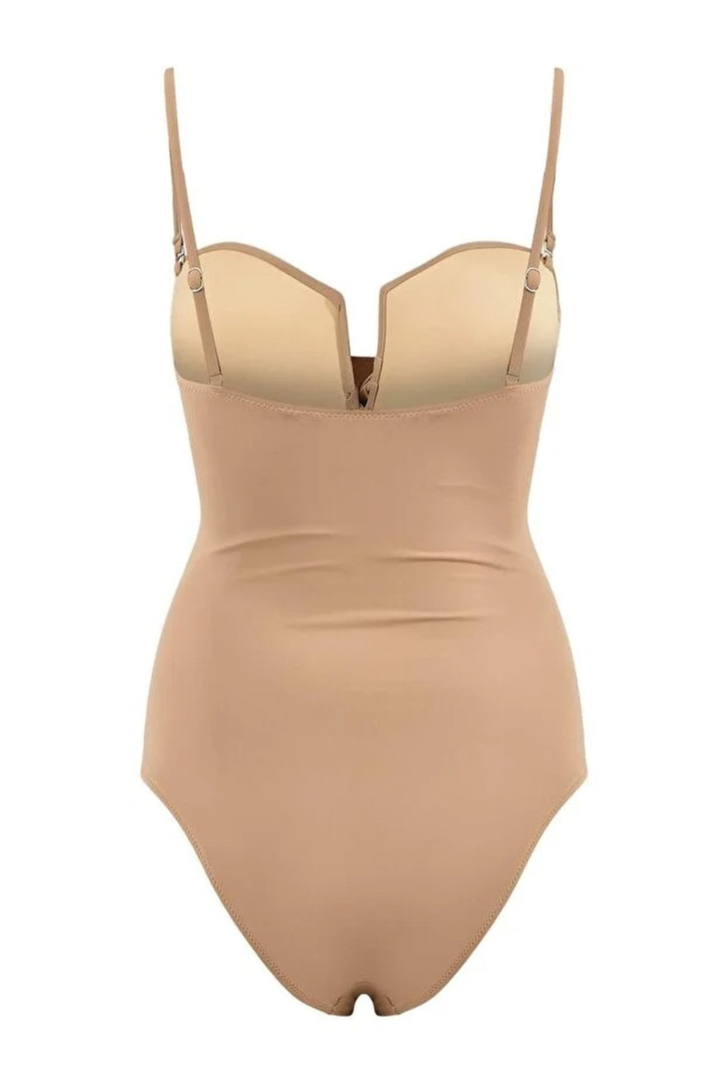 Draped Strapless Covered Hipster Swimsuit