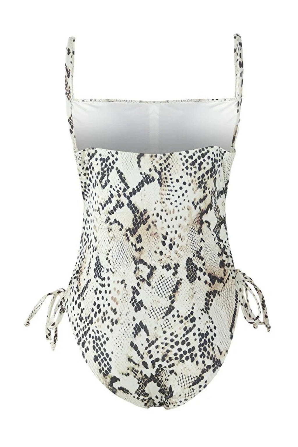 Tunnel Square Neck Covered Brazilian Swimsuit
