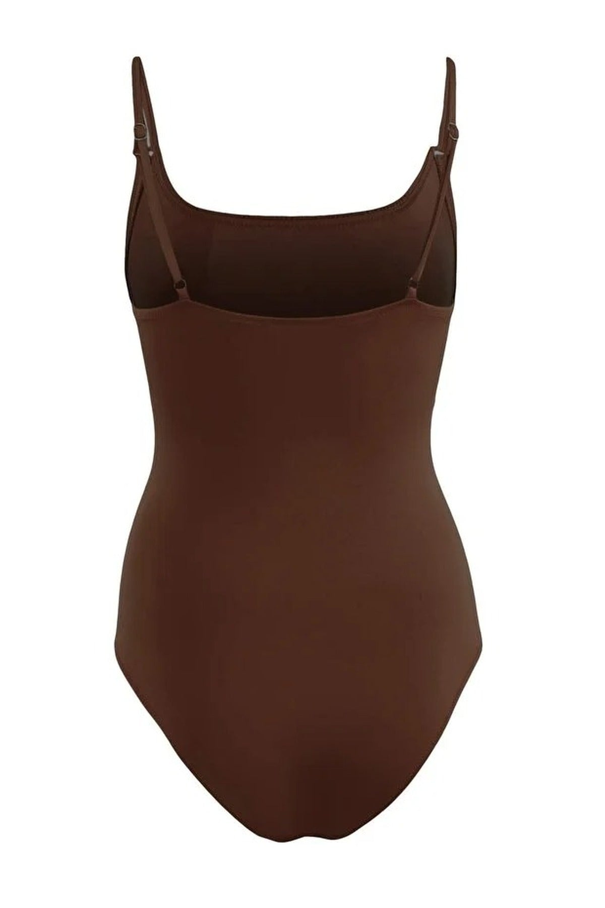 Square Neck Draped Hipster Swimsuit