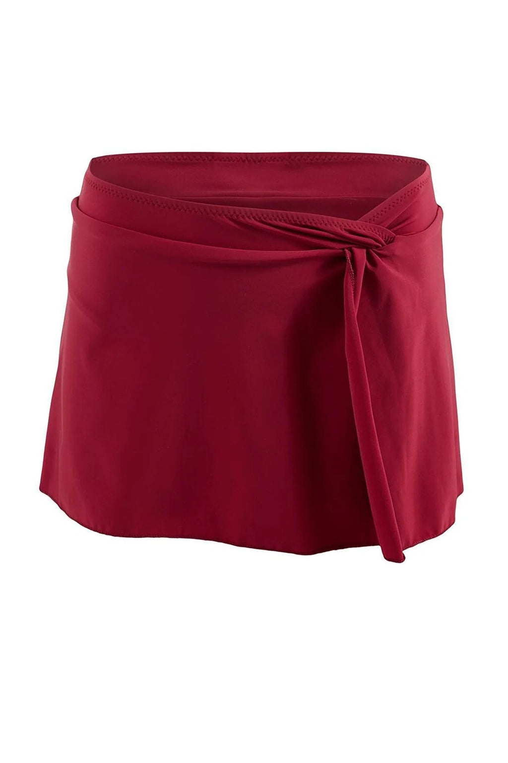 Regular Waist Slit Detail Skirt Bikini Bottom