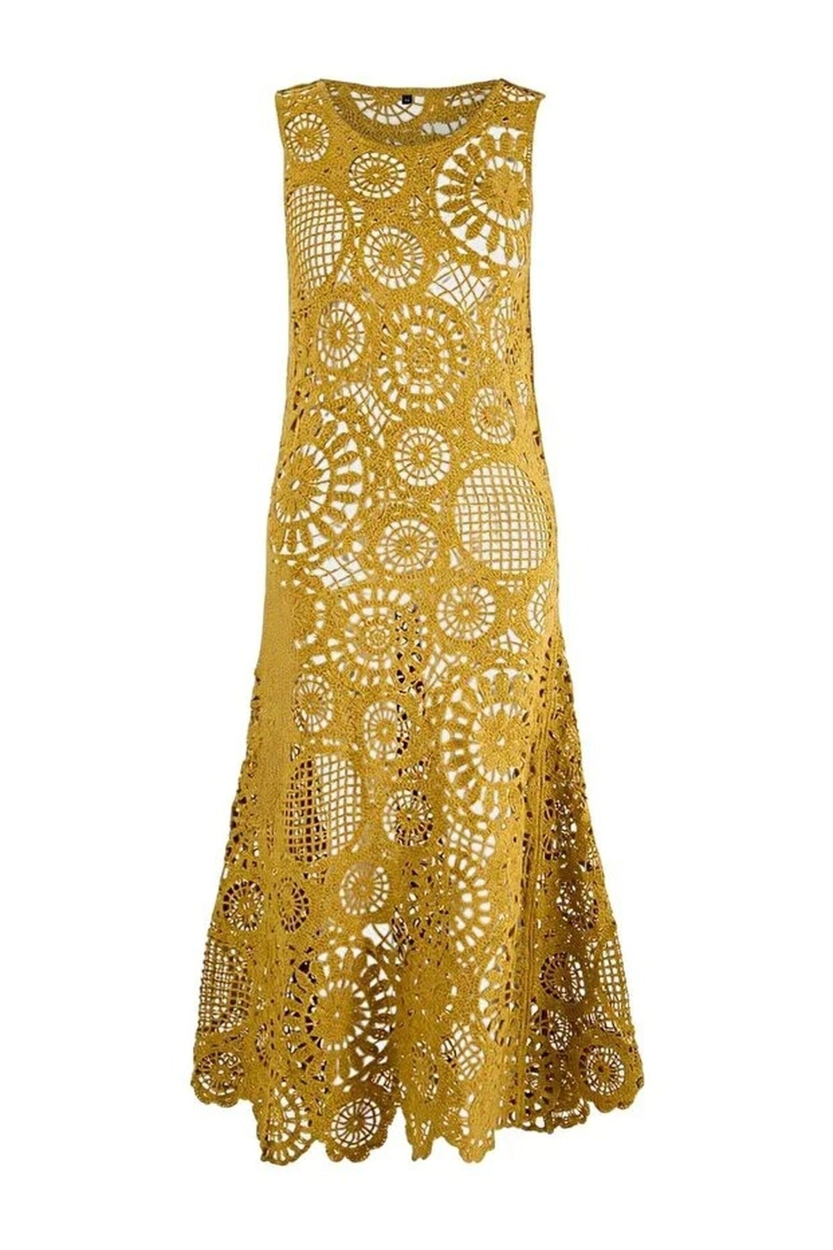 Knitted Maxi Beach Dress