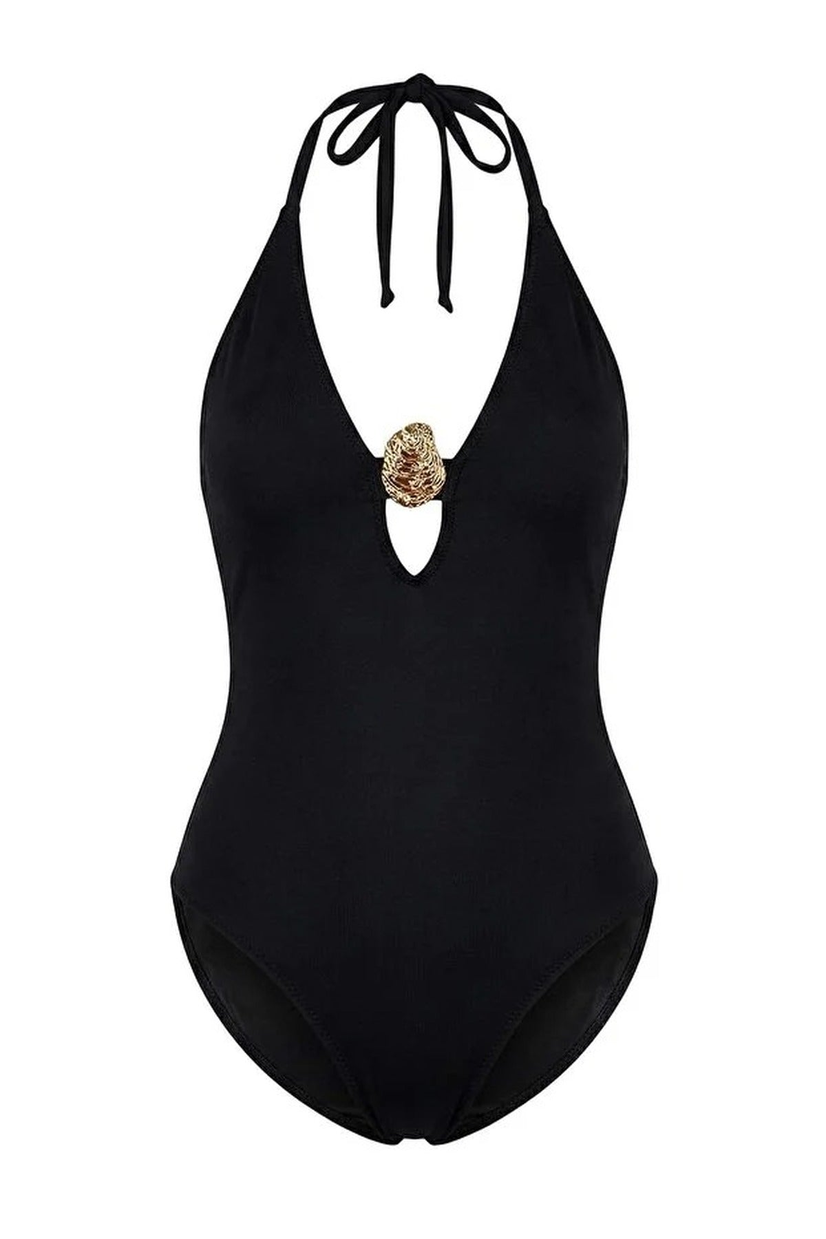 Brazilian Swimsuit with Seashell Accessories