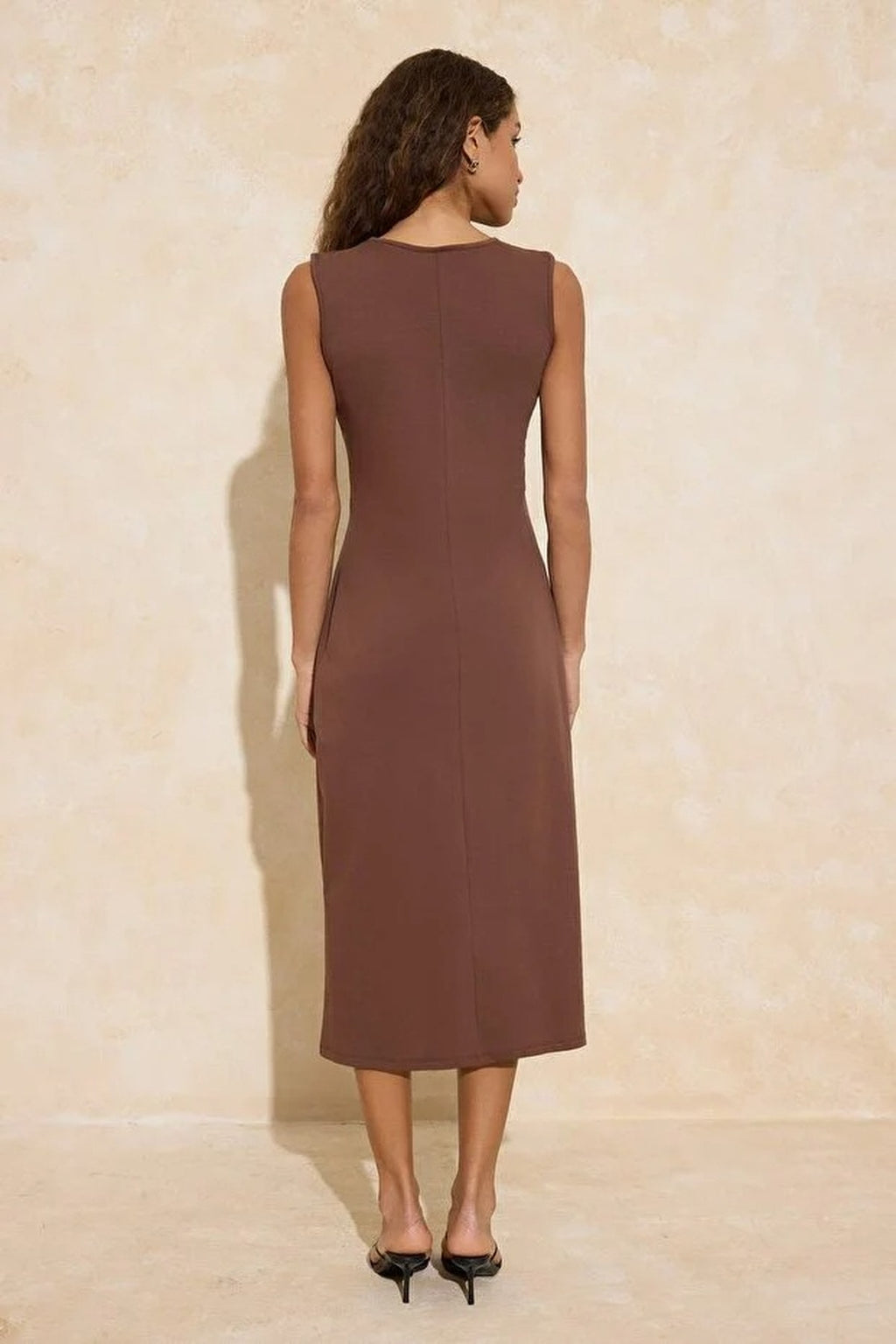 Sleeveless Long Lined Undershirt Dress