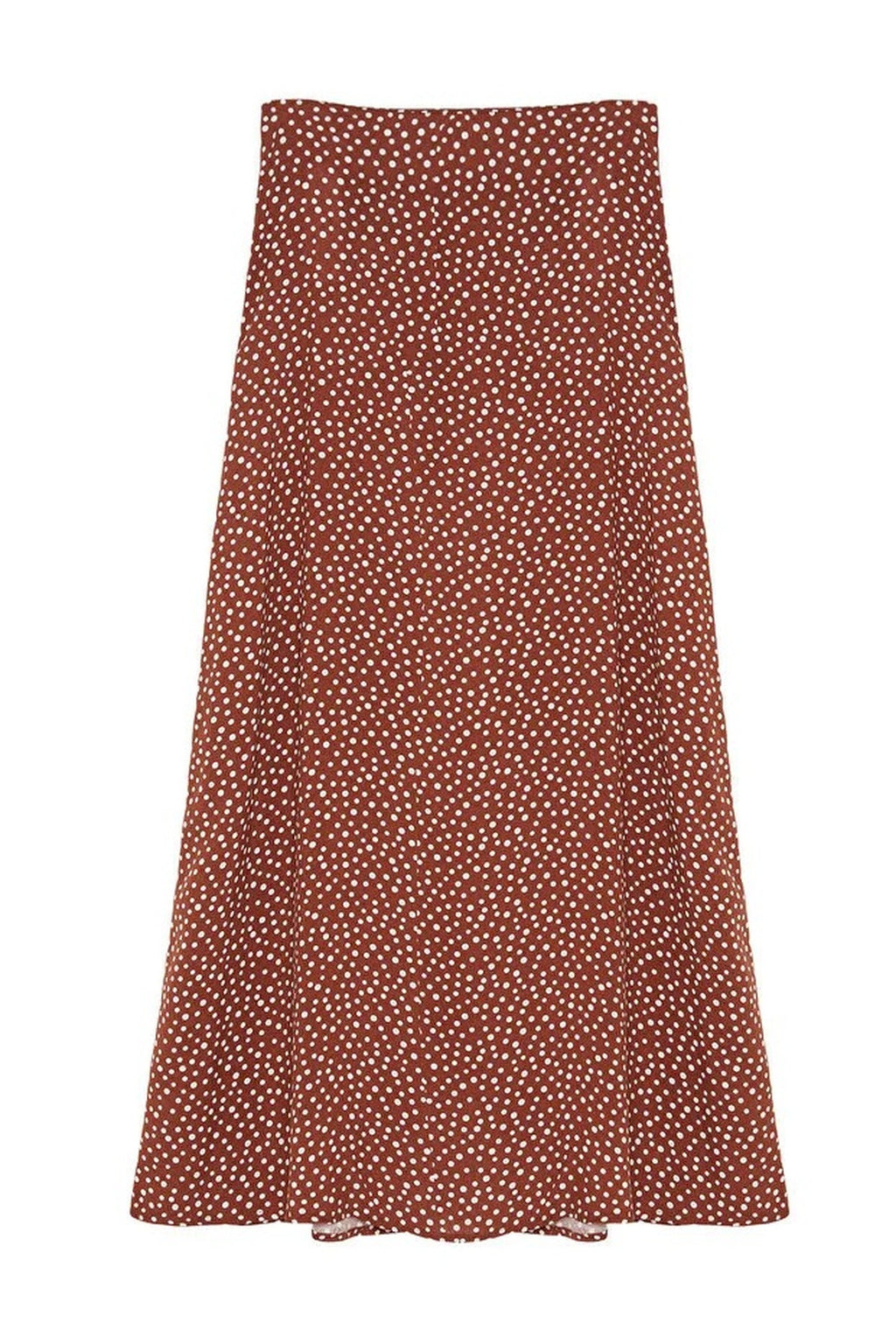 Patterned Bell-Shaped Skirt