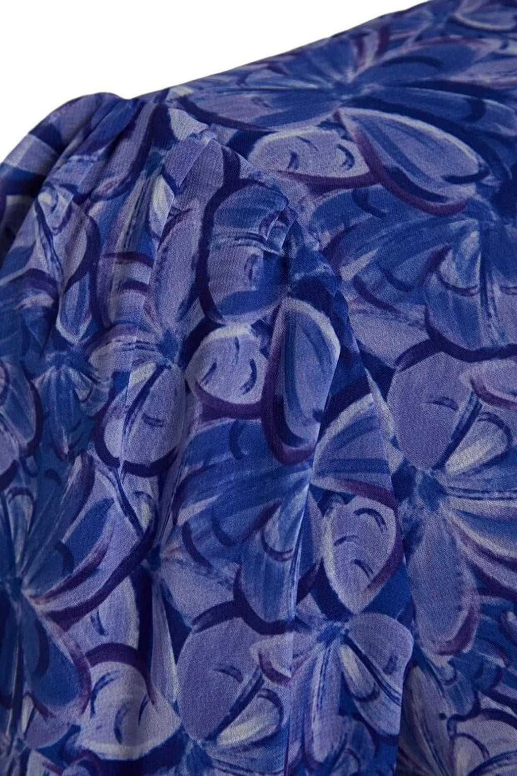 Ruffled Lined Woven Chiffon Dress