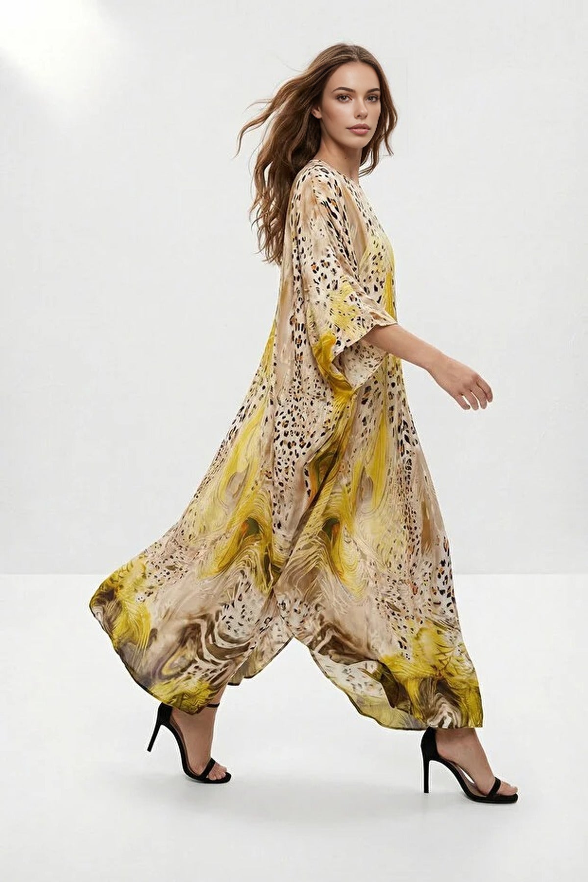 Animal Print Unlined Dress