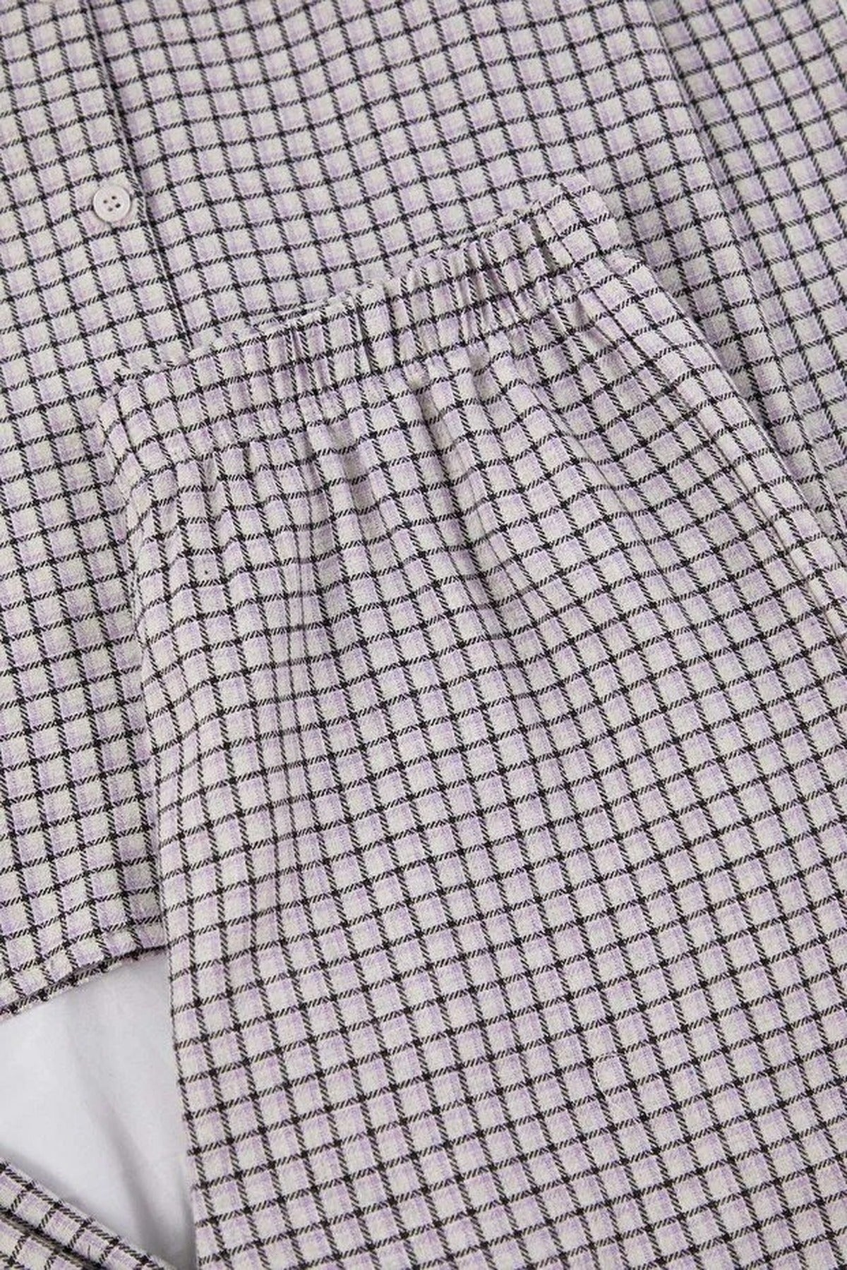 2-Piece Cotton Winter Plaid Flannel Woven Pajama Set