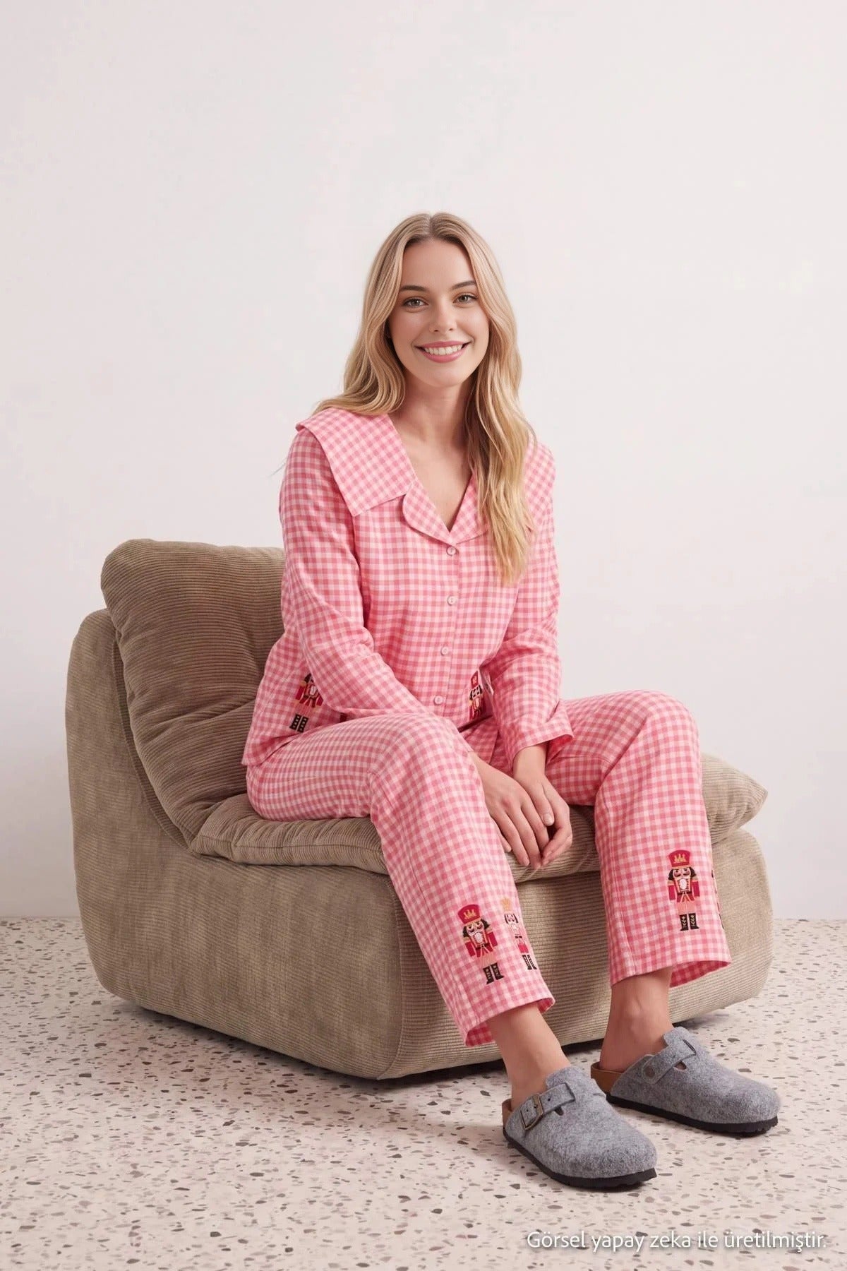 Long Sleeve Open Neck Shirt and Trouser Set