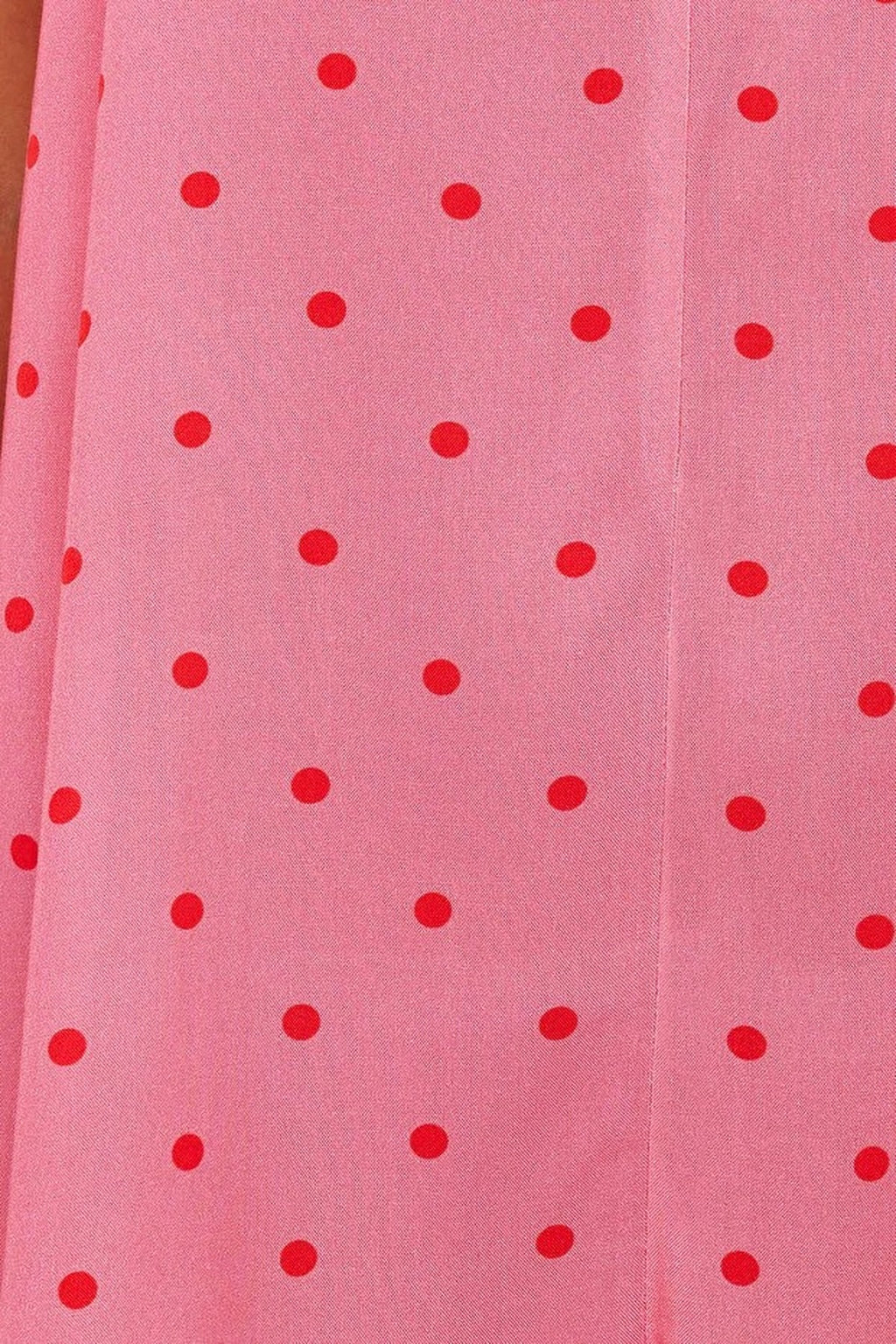 Polka Dot Ruffled Strappy Viscose Woven Playsuıt