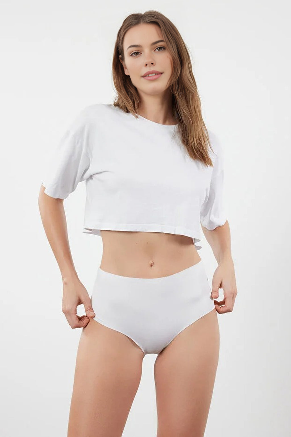 3-Pack Micro Seamless Laser Cut Hipster Knitted Panties