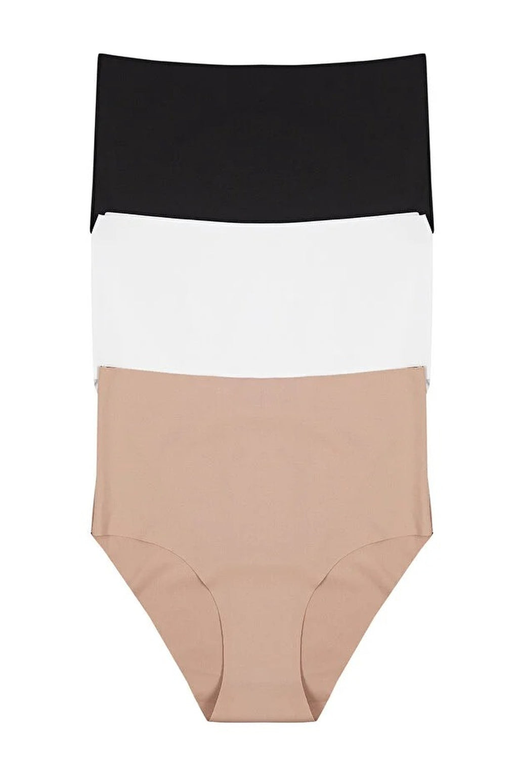 3-Pack Micro Seamless Laser Cut Hipster Knitted Panties